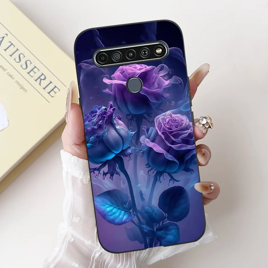For LG K41s 2020 Case LM-K410 New Luxury Candy Painted Cover Soft Silicone Phone Case For LG K61 K 40s LGK40s LGK41s LGK61 Shell
