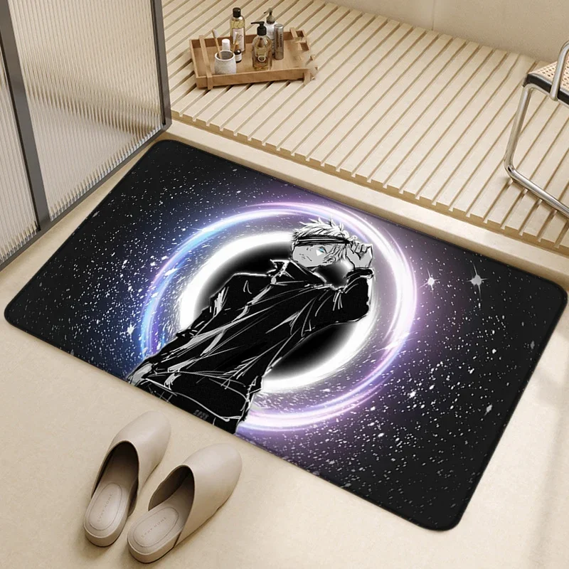 Doormat Entrance Door Gojo Satoru Non-slip Kitchen Mat Living Room Mats Home Rugs Prayer Rug Carpets Custom Carpet Bath Foot