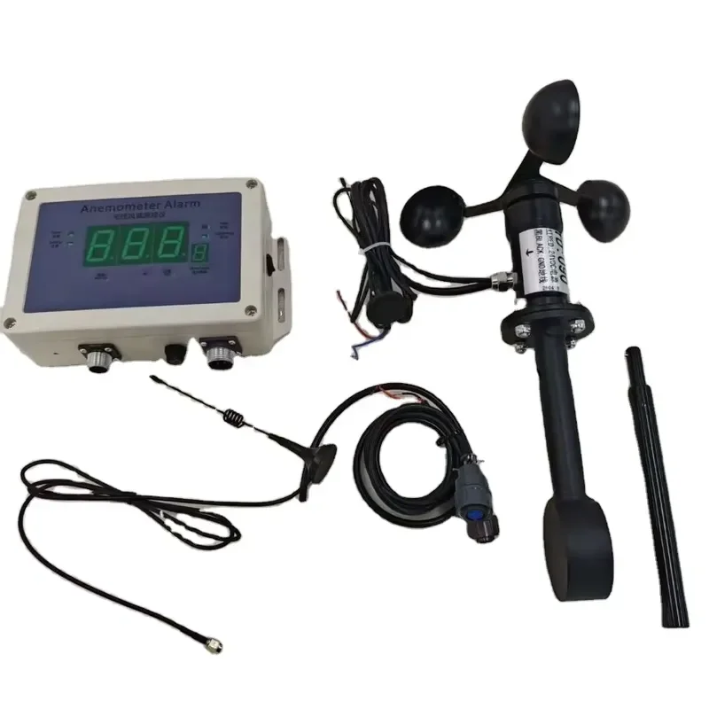 Farsee Parts Wireless Wind Speed Sensor Crane Safety Anemometer System for All Series Truck Cranes