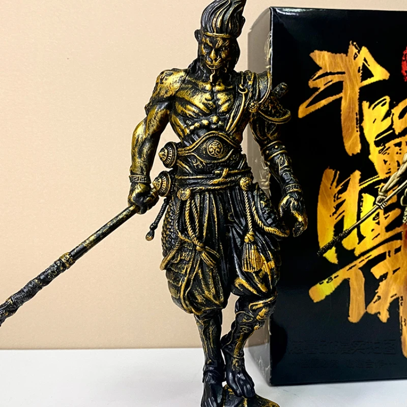 

Black Myth：Wukong Action Figures Sun Wukong Black Monkey Golden Cudgel Model Toy Collection Desktop Ornament Birthday Gifts