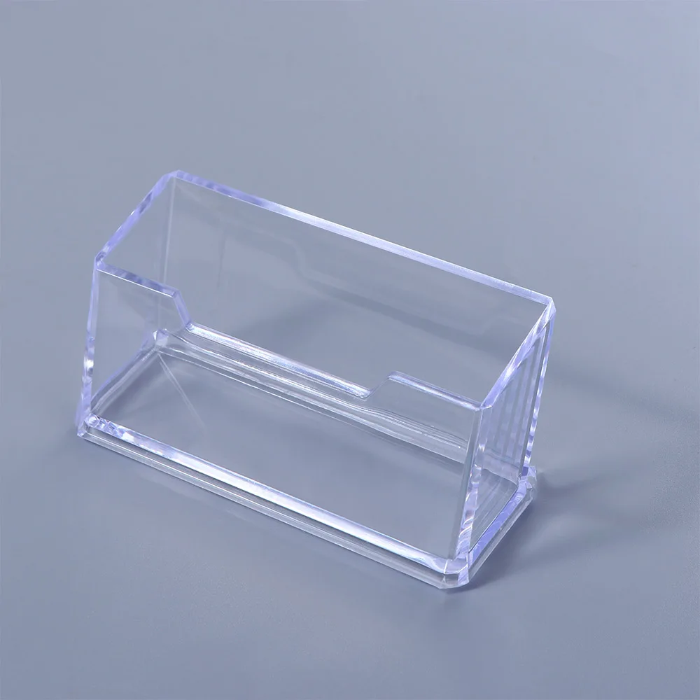 Supplies Acrylic Storage Rack Desktop Decoration Name Card Rack Business Card Container Cards Display Stand Card Display Shelf