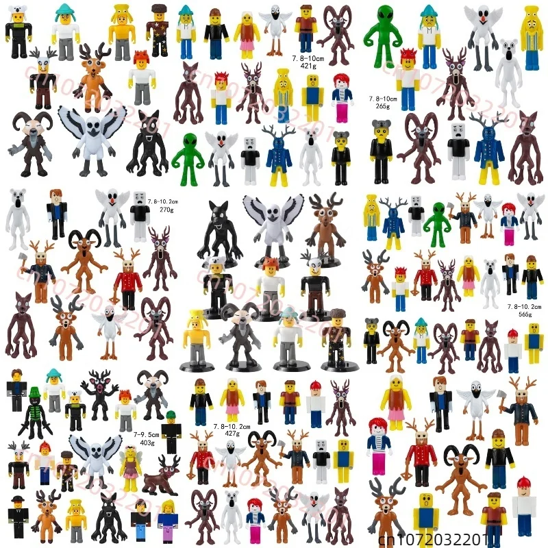 

2026 5/10/12/24pcs 99 Nights In The Forest Figure 3-3.5inch Brown Night Elk Deer White Owl Goat Doll Action Figure For Kid Gifts