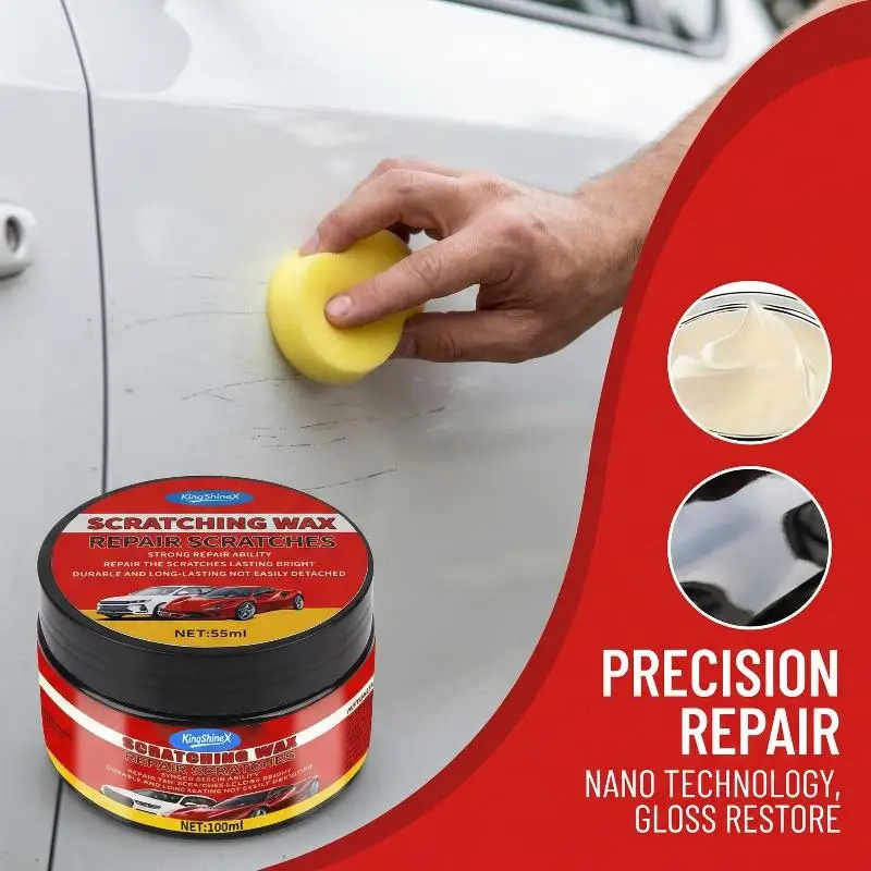 Car Scratch Repair Paste All Paint Types Fast Action Car Body Care for Deep Scratches Swirl Remover Universal