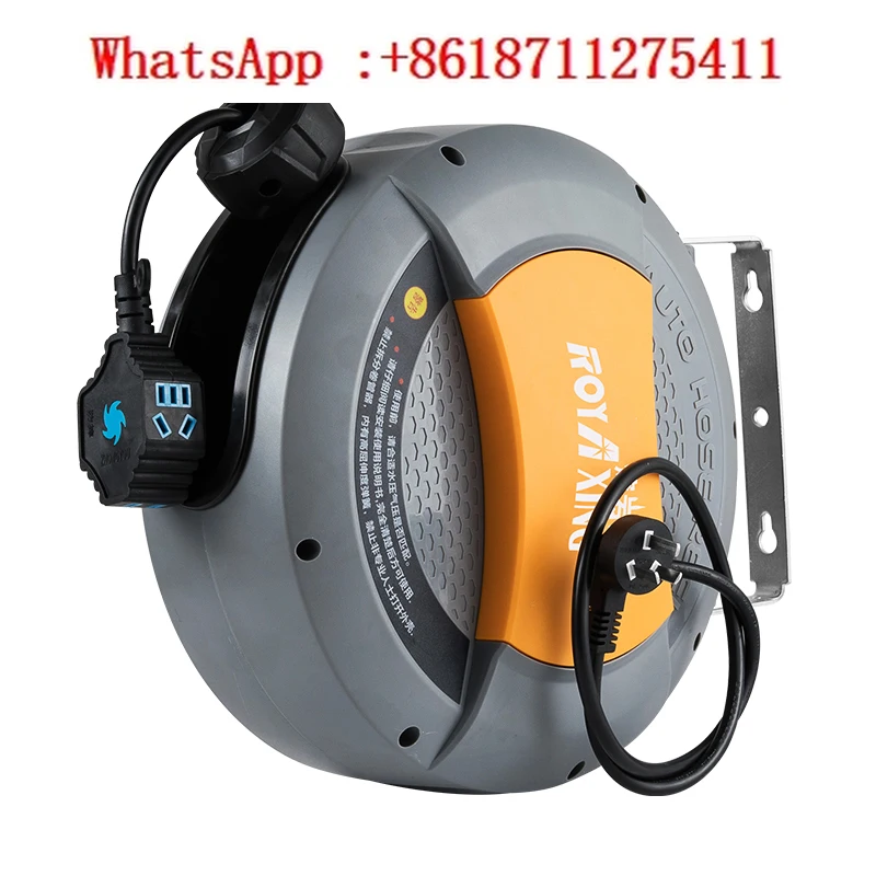 

Electric drum automatic telescopic reel, waterproof socket, wire collector factory, auto repair reel, national standard wire