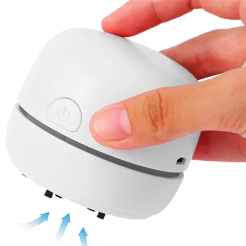 Super Deal -Mini Vacuum Cleaner Wireless Portable Desktop Cleaning Office PC Keyboard Cleaner view 5