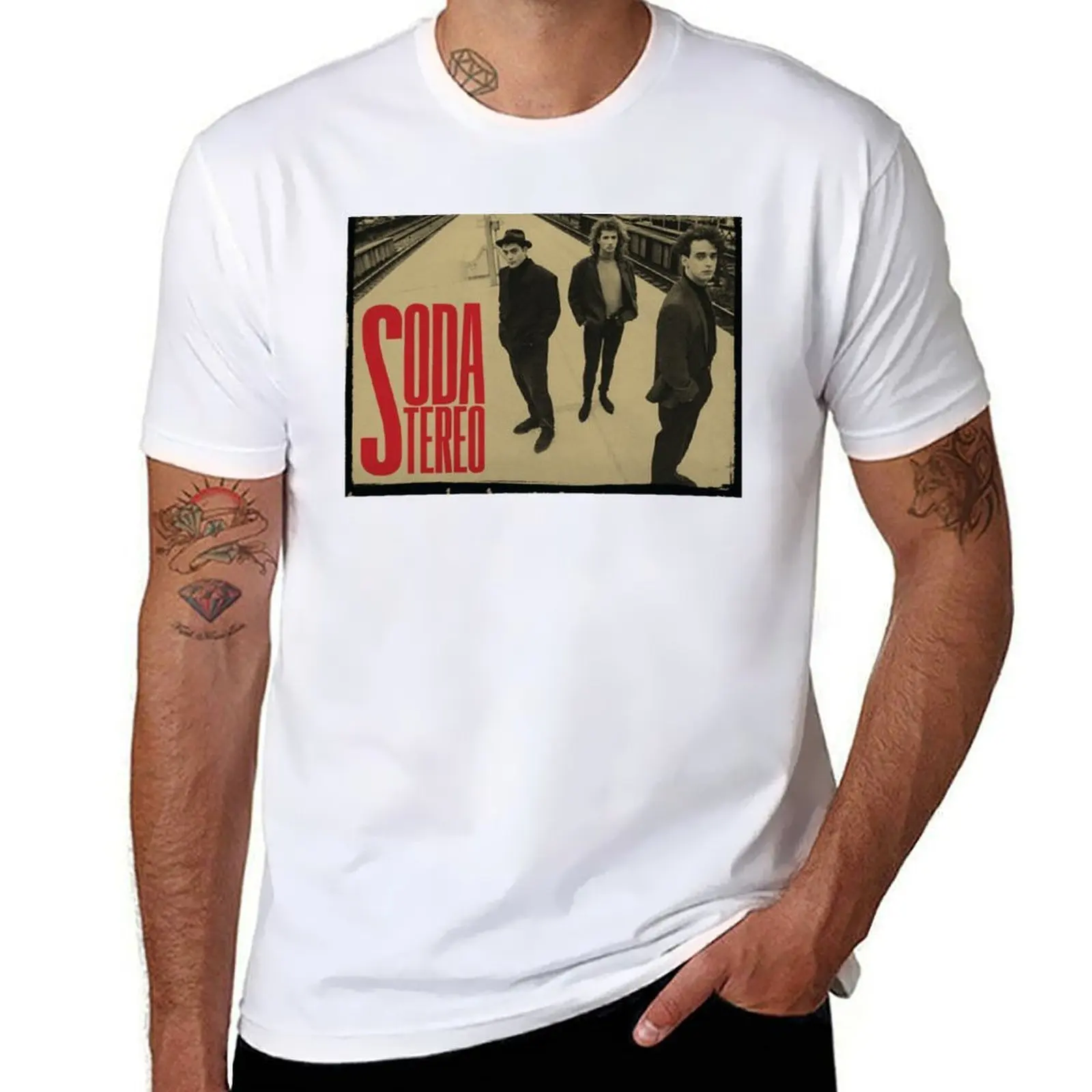 

Soda Stereo # 1 T-Shirt cotton t shirts man 100% cotton t shirt pack T-Shirt