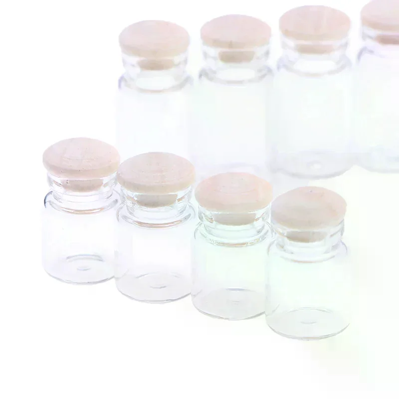 4 stks/set Poppenhuis Mini Snoeppot Keuken Voedsel Speelscène Transparante Opslagpot