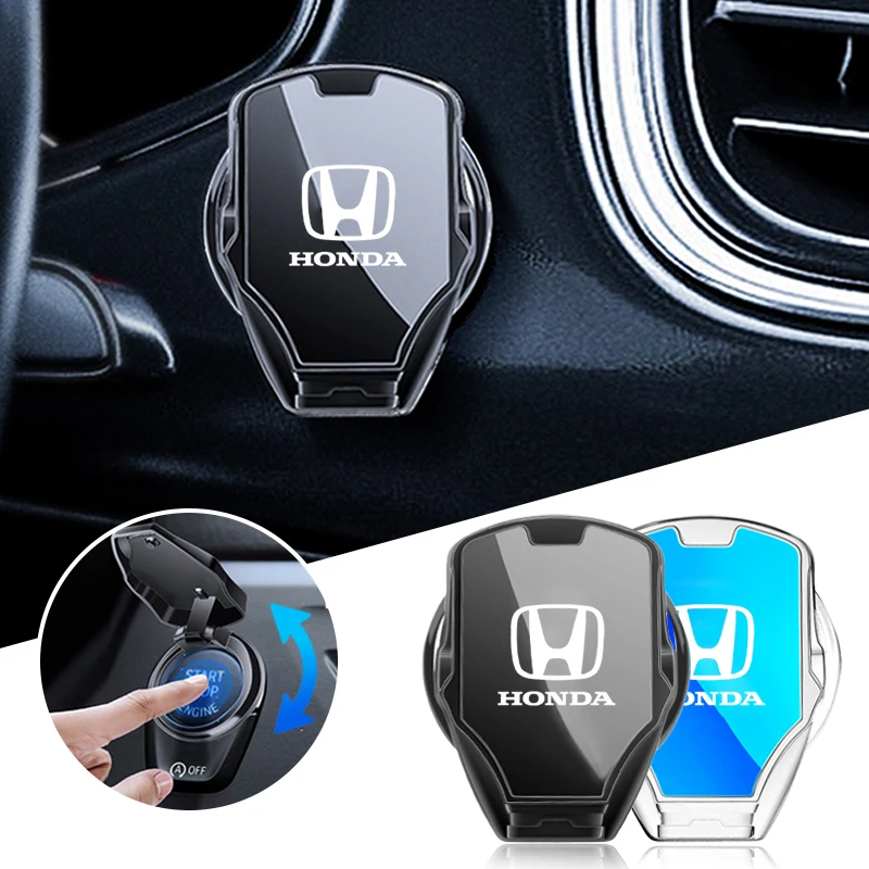 

Car One-click Start Button Cover Sticker Decal Cap for Honda Accord Odyssey CRV Jazz Pilot Civic City HRV Crosstour CRV FITfor