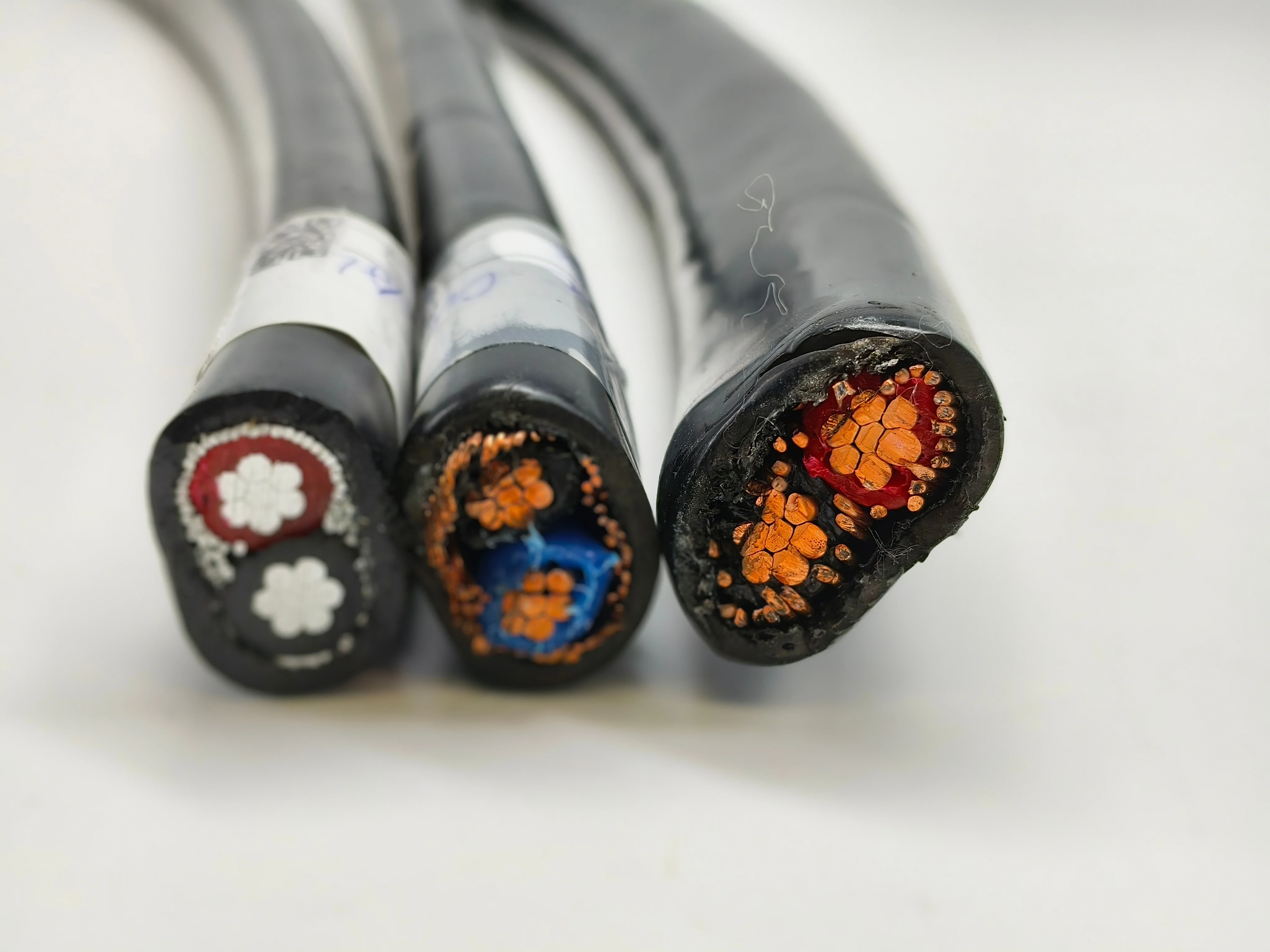 600V Concentric Service Entrance Cable Copper Conductor XLPE Insulation PVC Jacket 1x8+8AWG 2x8+8AWG 3x8+8AWG 3x6+6AWG 2x4+4AWG