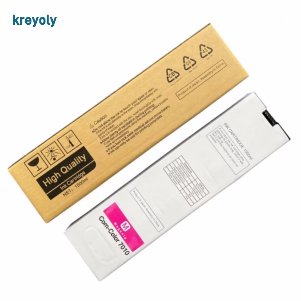 Compatible Ink Cartridge For Riso Comcolor 7010  nkjet Printer S-6300 S-6301 S-6302 S-6303