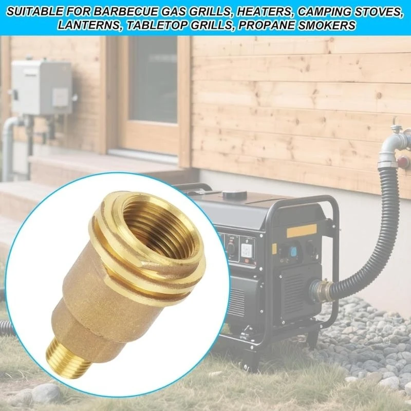  Industrial Brass Gas Hose Fitting Quick Attaches Designs Adapter for Fuels Systems