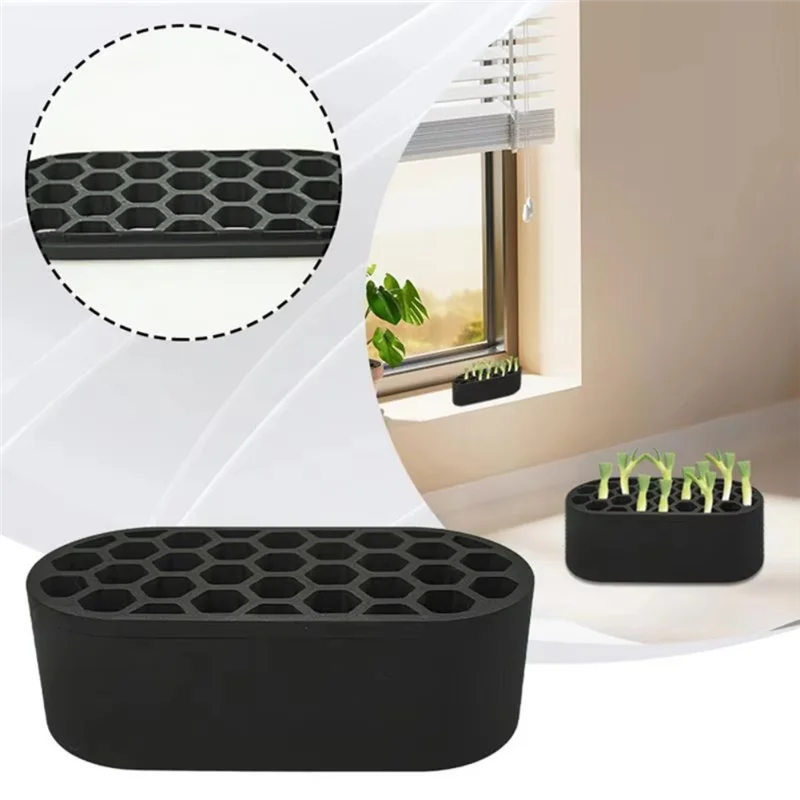 

RMWIN-Scallion Planter Seedlingstarter Trays Regenerator System Growing Hydroponic For Lawn Gardening Indoor Home For Garden