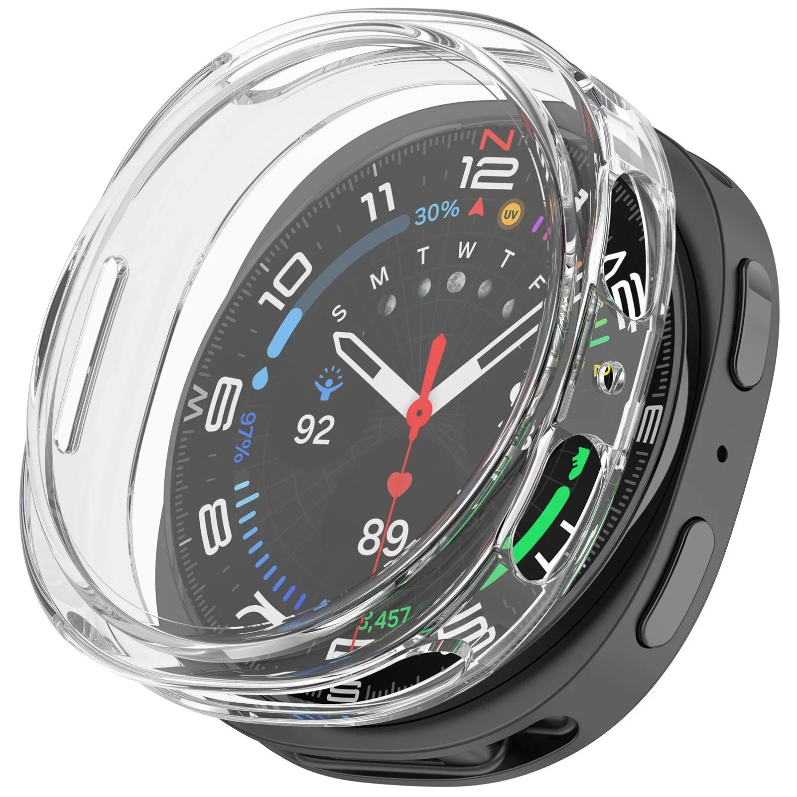 Silicone TPU Case Glass For Samsung Galaxy Watch 8 40mm 44mm Full Cover Screen Protector Bumper For Watch 8 Classic Cover Shell image 2