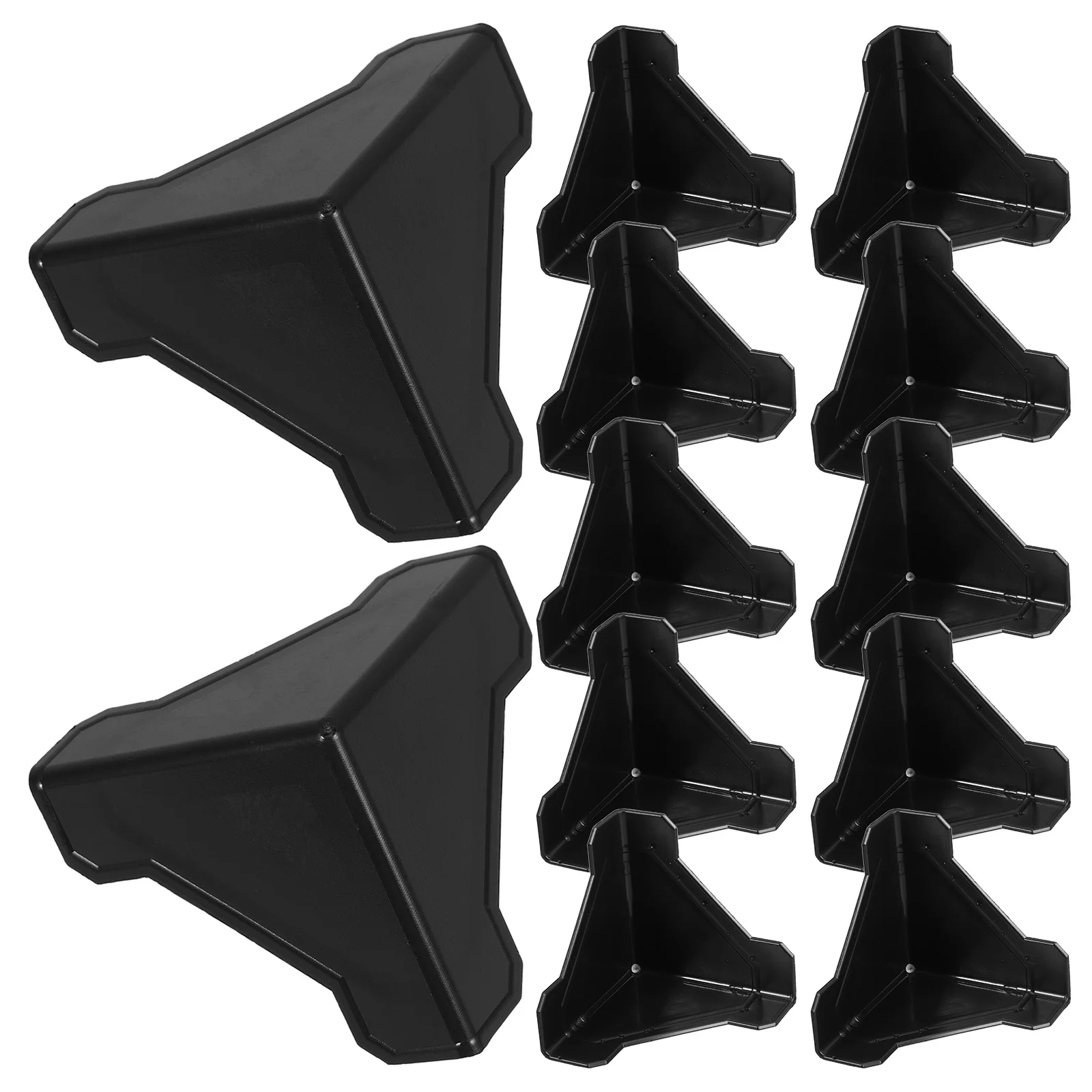 

100Pcs Carton Packing Corner Guards Plastic Furniture Packing Corner Protectors for Carton Packaging Damage Prevention