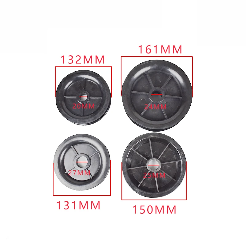 For Forklift Plastic Wheel Mast Tubing Pulley Nylon Wheel Single Groove Tubing Guide Wheel Forklift General accessories