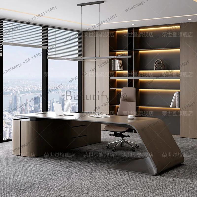 FG Minimalist Display Office Desk Organizers European Nordic Design Office Desk Conference Throne Mesas Escritorio Trendy Furnit