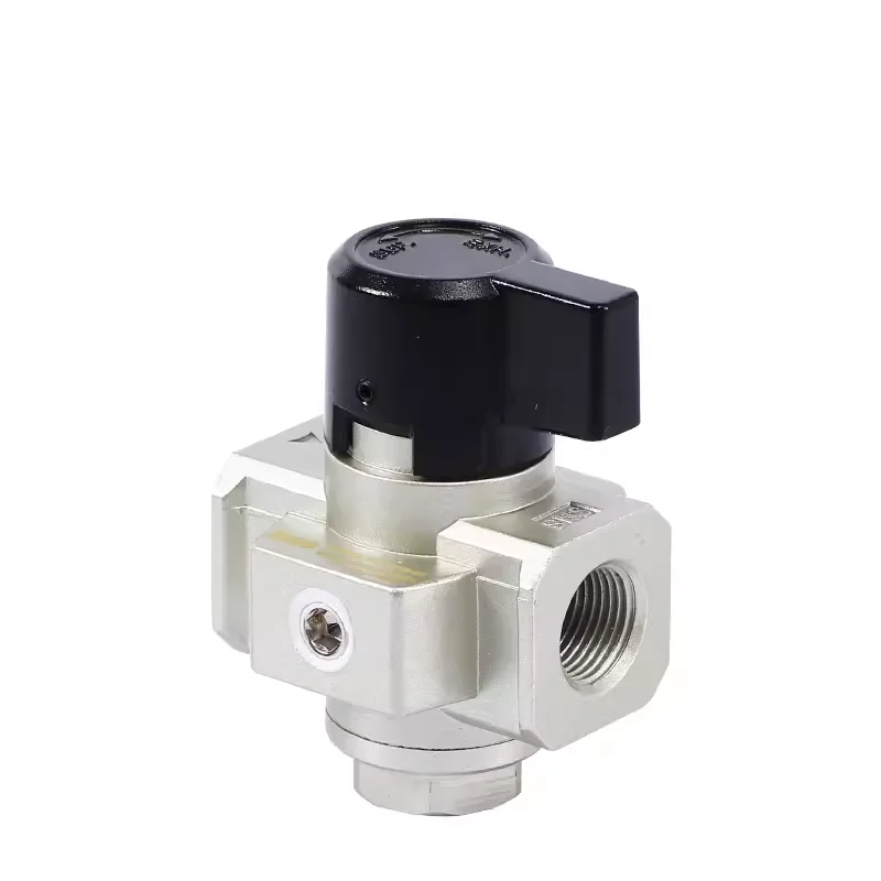 

VHS Residual Pressure Automatic Air Quick Safety Release Valve Used For Air Source Treatment Unit VHS2000-02 VHS3000-03