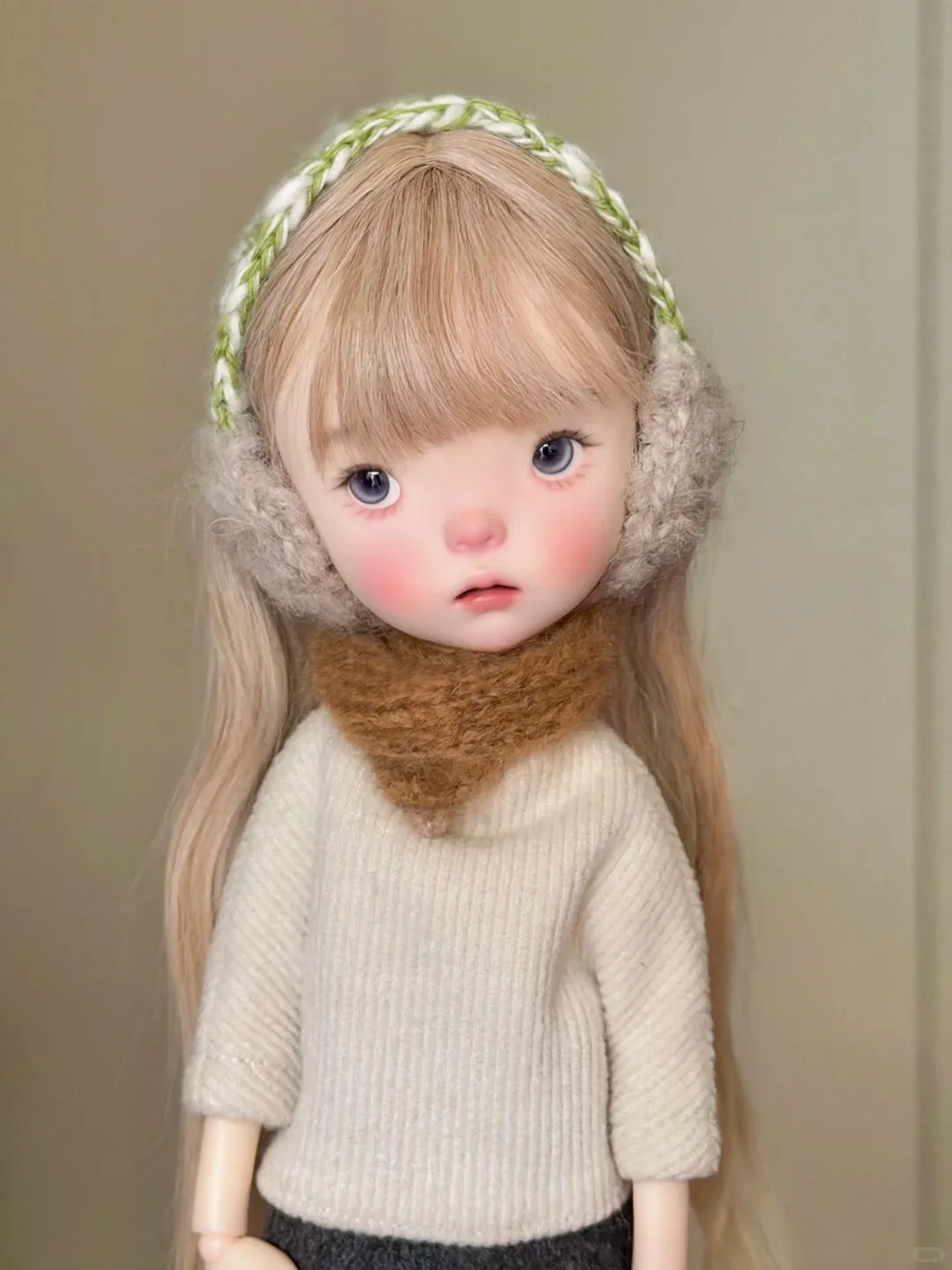 2025 QBaby landoudou bjd sd دمية مخزن 1/6 فتاة ابتسامة nuonuo الراتنج لعبة هدية عيد ميلاد لتقوم بها بنفسك وضع في المخزون ماكياج