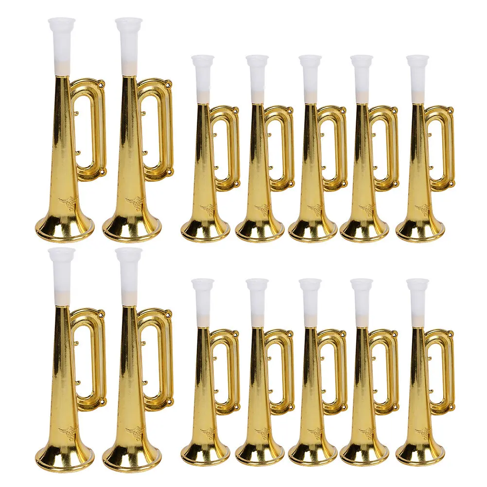 15Pcs Versatile Cheering Trumpet for Sports Cheerleading Parties Gatherings Baseball Basketball Football Soccer High Volume