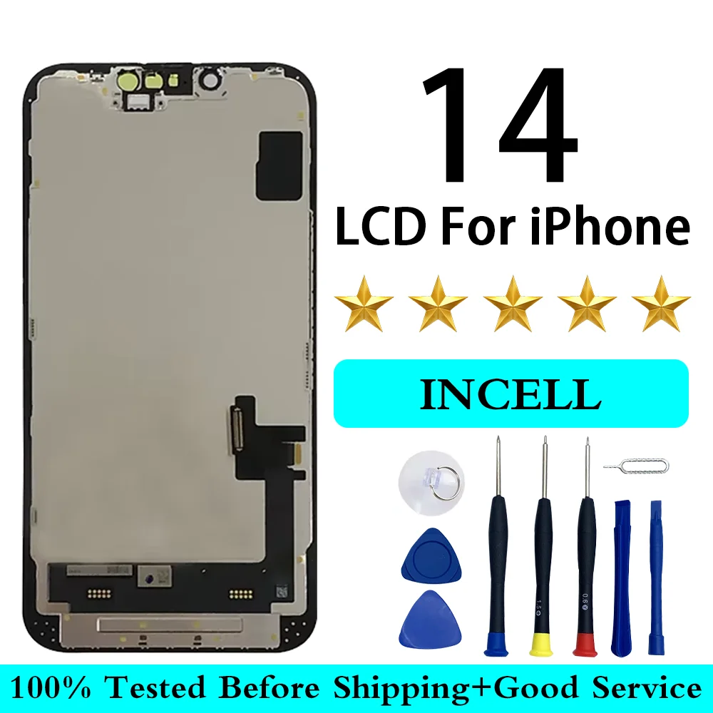 A2882 A2649 A2881 A2884 A2883 Premium LCD For iPhone 14 New Display Touch With 3D Touch Screen Replacement Factory Display