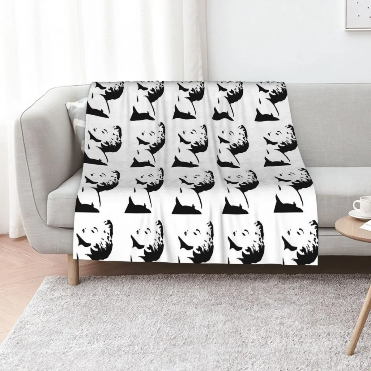 

Madonna True Blue Cover Album Throw Blanket Winter beds Sleeping Bag for winter Decorative Sofa Blankets