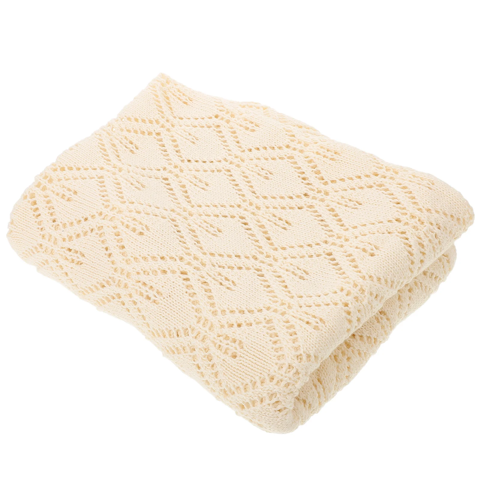 

Newborn Quilt Baby Cradle Blanket Hooded Swaddling Child Breathable Yarn Blankets Infant