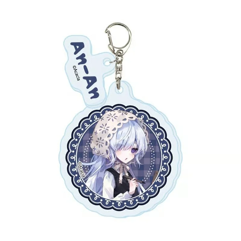 Anime Magical Girl Witch Trials Acrylic Keychain Ema Sakuraba Hiro Nikaidou Cartoons Present Firend Festivals Gifts