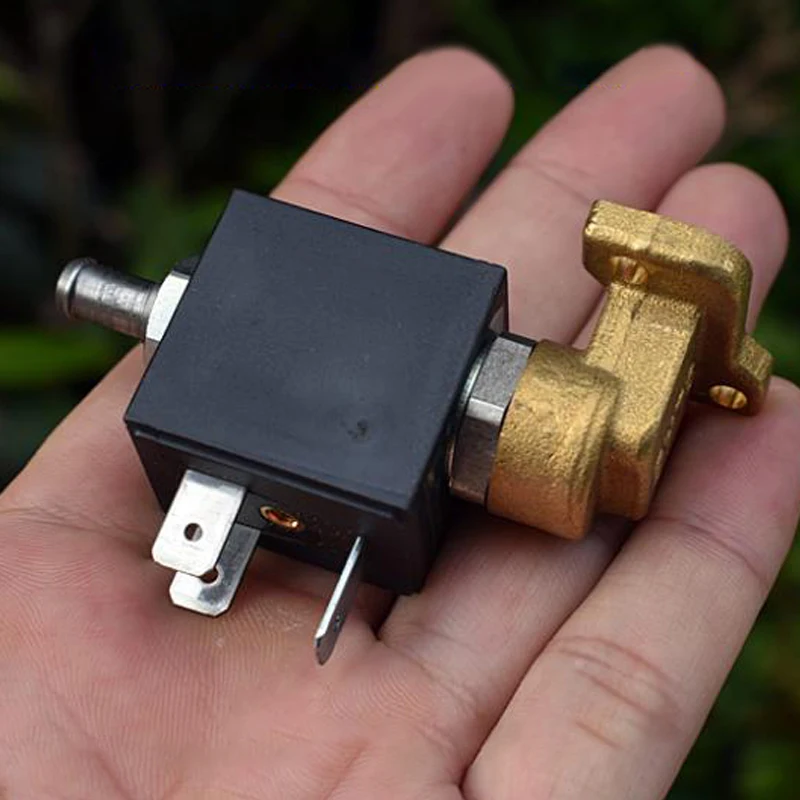 9000BH AC230V 2-Position 3-Way Electric Brass Solenoid Valve Normally Closed Type For Coffee Machine Steam Hot Water