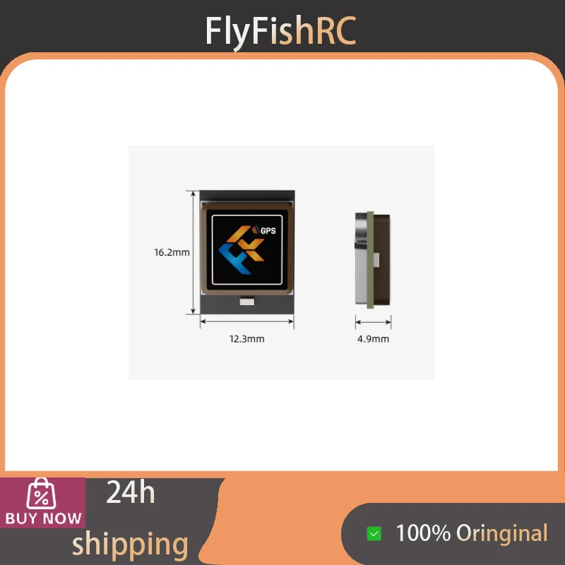 FlyFishRC M10 Mini GPS Module, Stable Connection for FPV RC Drone