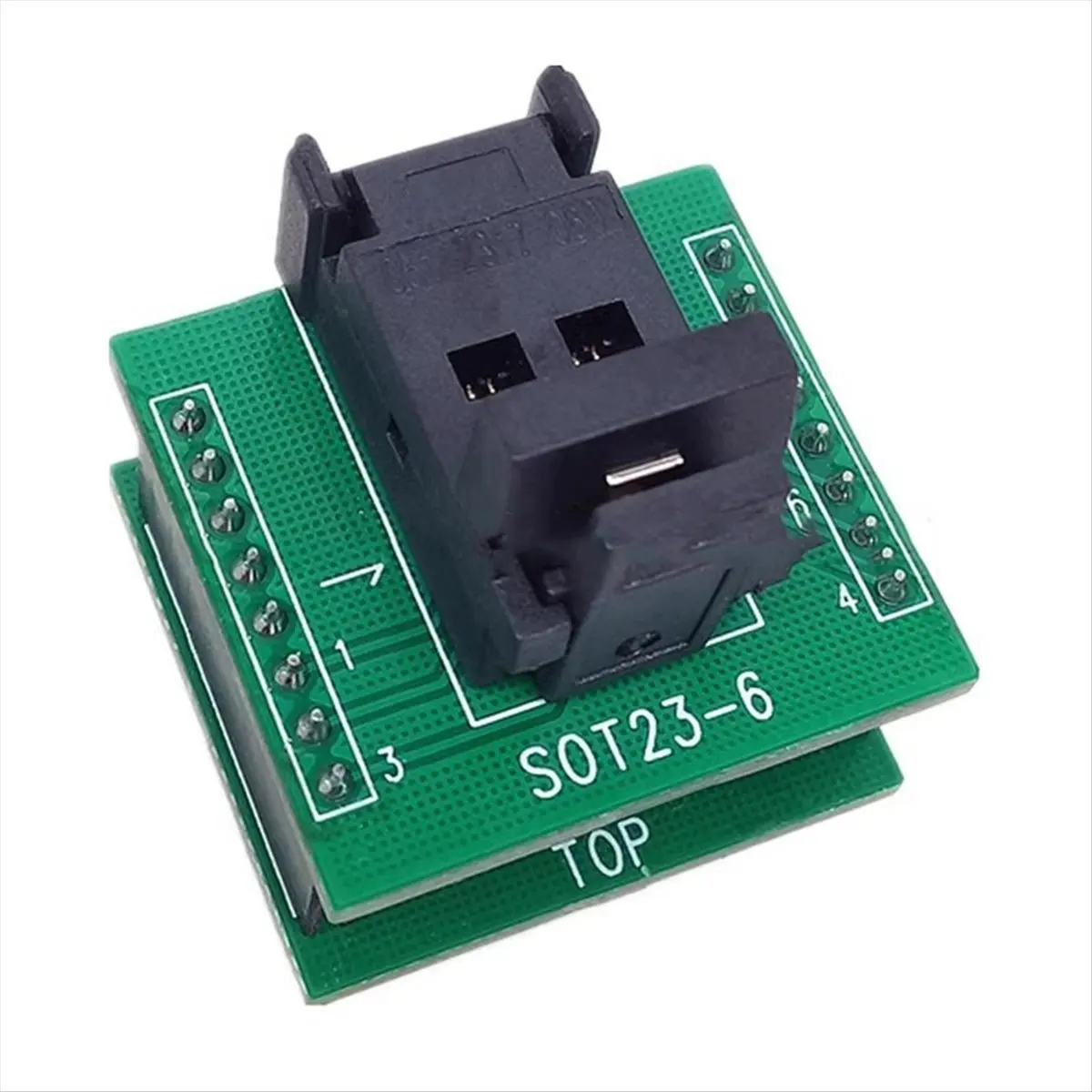 For SOT23-6L SOT23 to DIP6 IC Programmer Adapter Chip Test Socket Adapter Burning Seat Easy Installation [AAAE 2026]