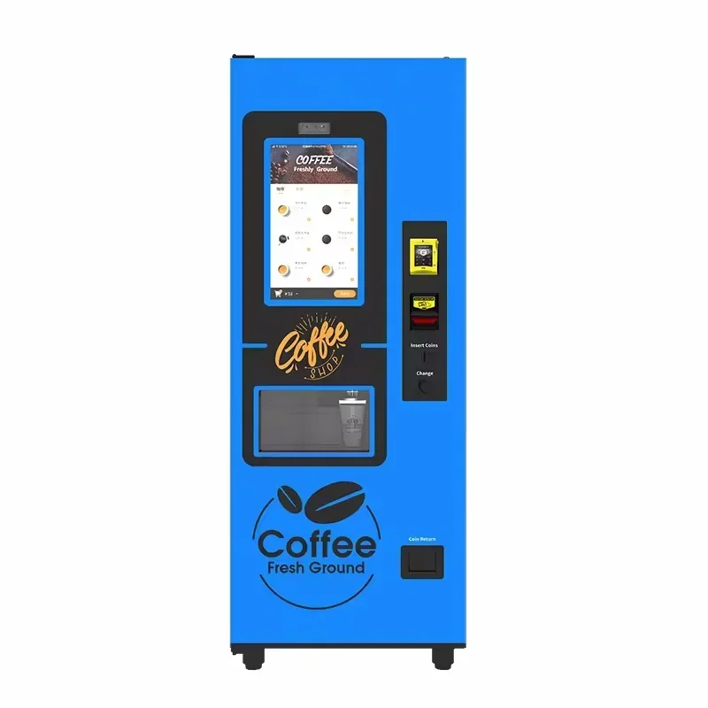 Hot Sale Customized Color Professional Coffee Vending Machine Design Sticker Small Drink Vending Machine For Business