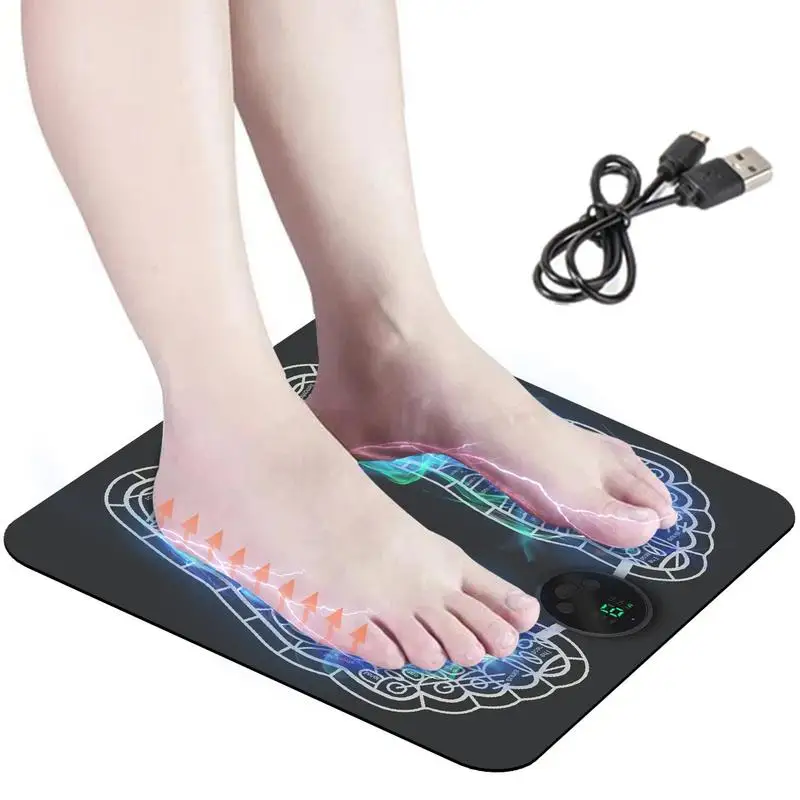 

Electric Foot Pad Foot Circulation Mat Massager With EMS Technology Comfortable Electric Foot Pad For Birthday New Year