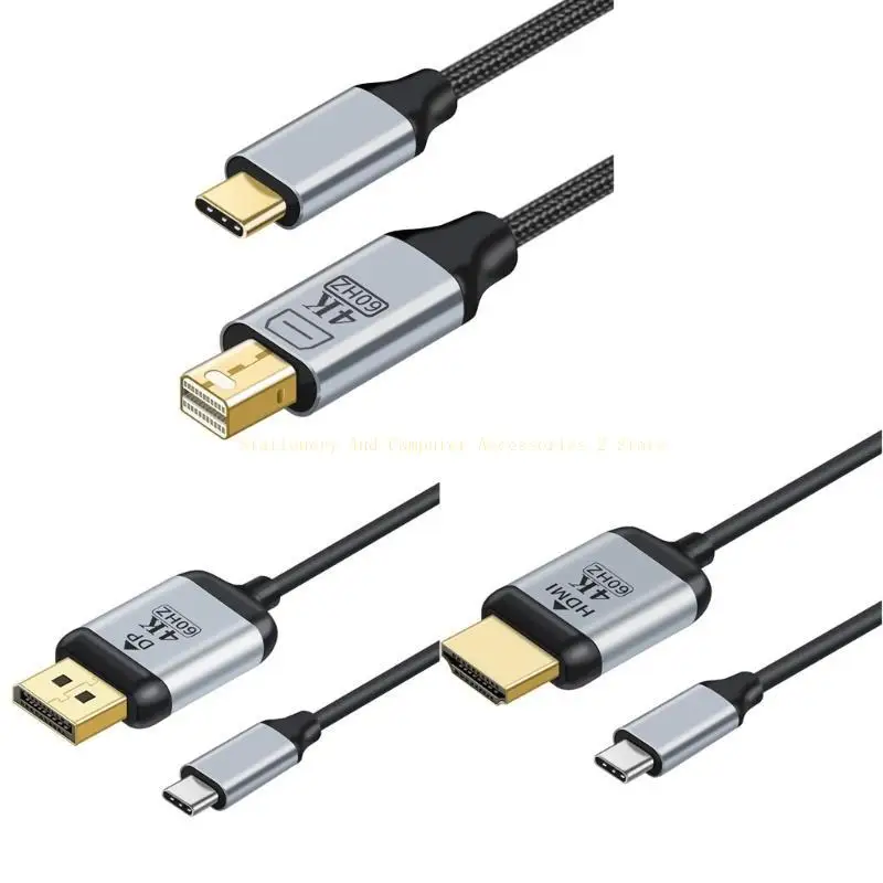 

Type-C to DP Mini Display Port Converter 4K60HZ miniDP Adapter