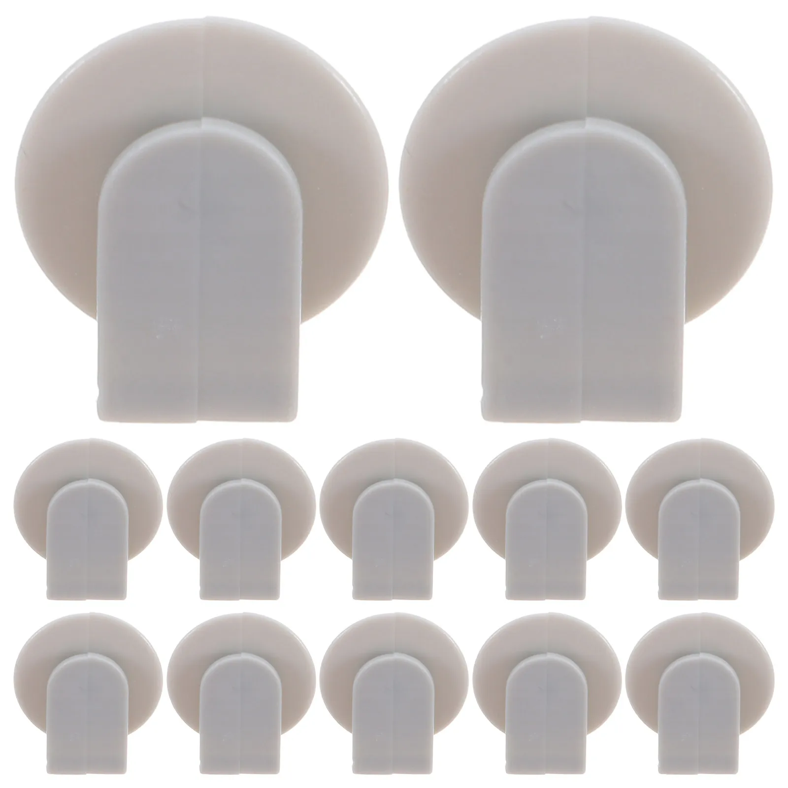 20Pcs Wheel Arch Trim Clips Gray Universal Car Bumper Clips Plastic Auto Fasteners for Front Rear Side Door Molding Retainer