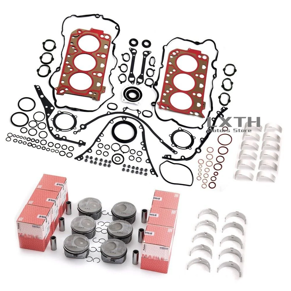 Engine Rebuild Overhaul Kit For Porsche Panamera 4 3.6L V6 M46 MCW MCX 970