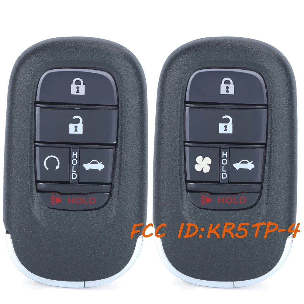 

Умный дистанционный брелок KEYECU KR5TP-4 для Honda Accord 2022, Civic CRV 2023 2024, 72147-T20-A11, 433,92 МГц