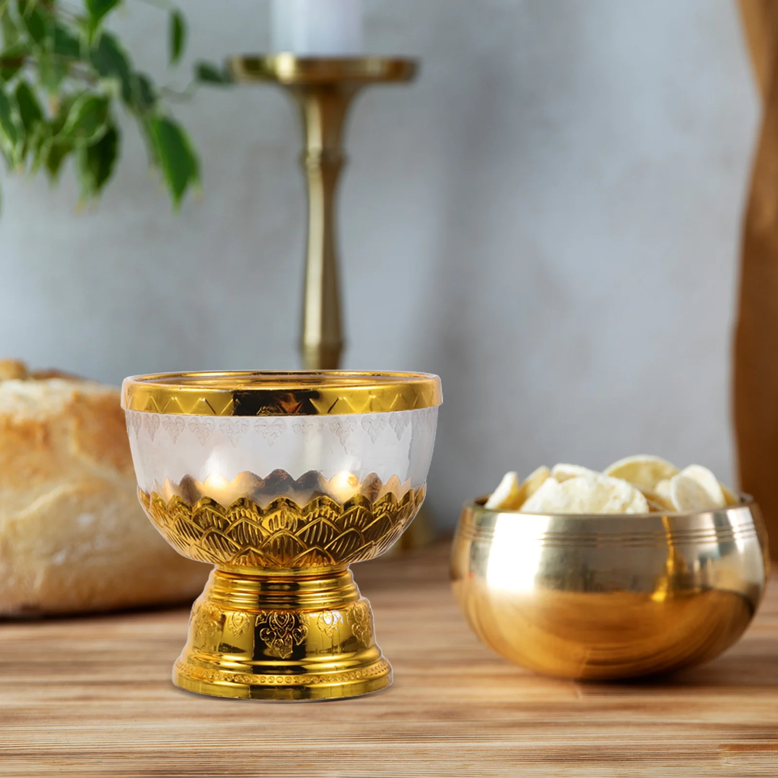 

Drip Bottle Holy Water Cup for Religious Rituals and Blessings Buddhist Baptism Home Altar Shrine Decoration Spiritual