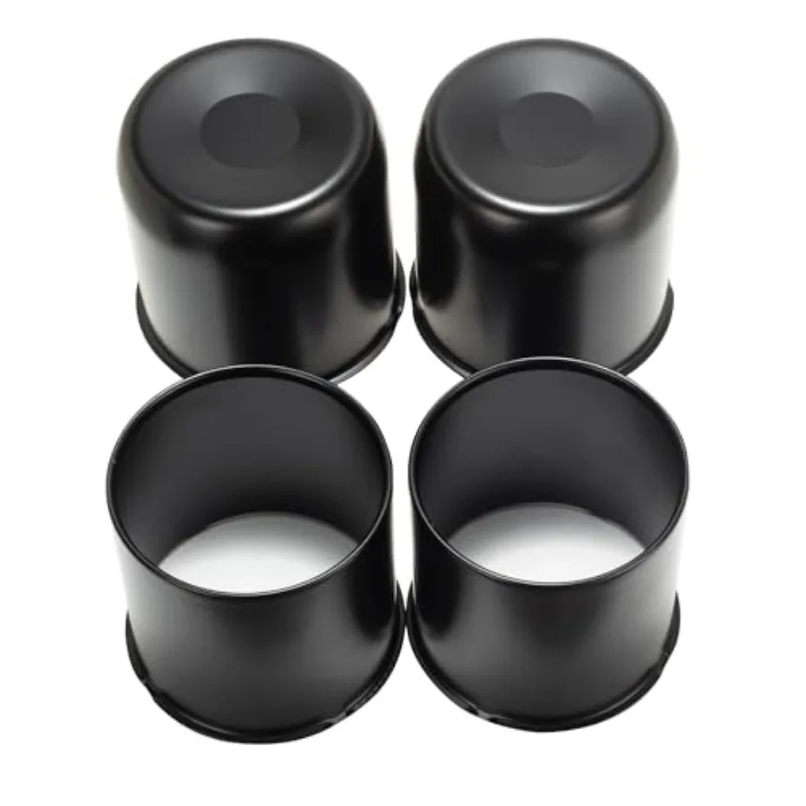 

4Pcs 4.9inch Stainless Trailer Wheel Center Caps Push Through Center Hub Cap for Truck SUV RV Wheel Rim, Combination of Concave