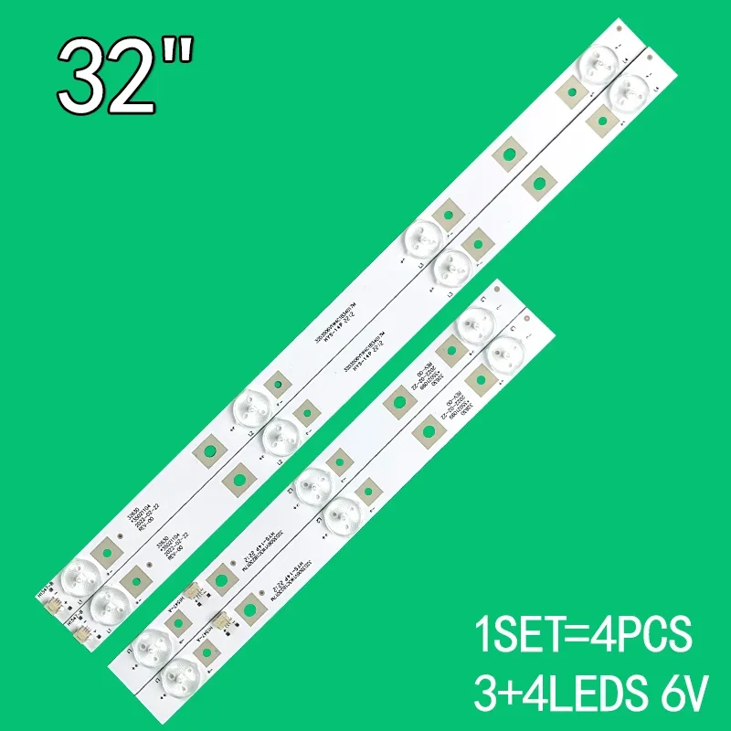 LED backlight strip for Toshiba 32L1500 32L2400 Dl3245i DL3244 DL3246 DL3253 35021104 35021099 35021248 3502122