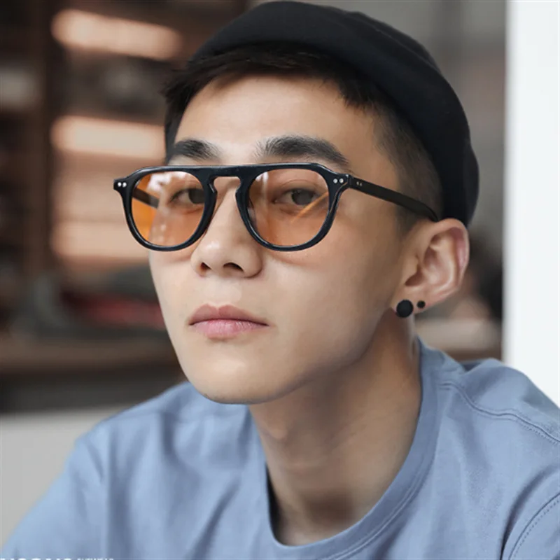 Sonnenbrille Männer Quadratische Sonnenbrille Für Männer Retro Sonnenbrille Männer/Frauen Marke Designer