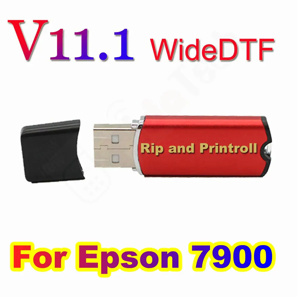 

Программное обеспечение UV Rip для Epson P7900 версии 11,1 Widedtf УФ-принтер WideDtf Лицензионная программа Usb-ключ Dtf Программа ключа для печати