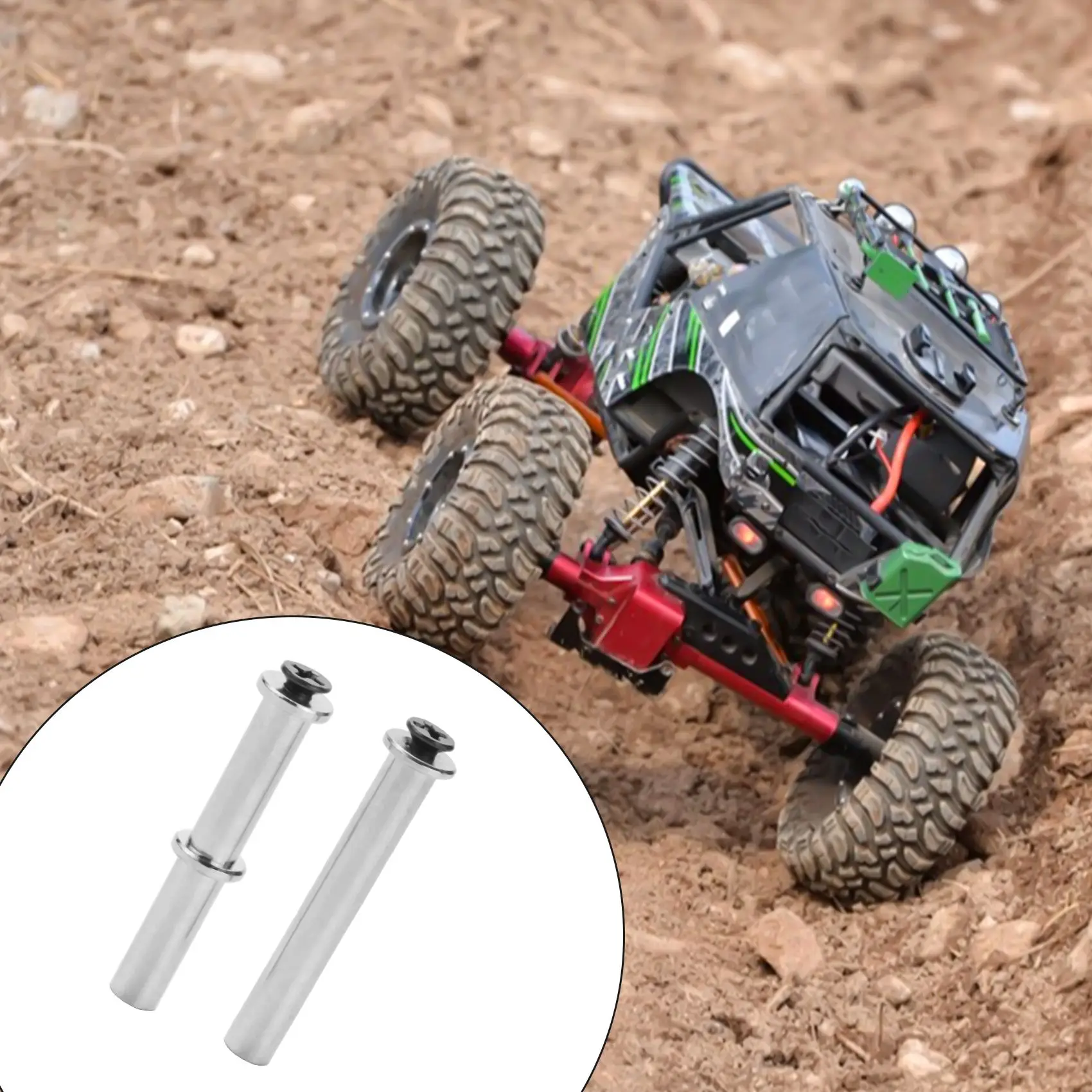 for Wltoys 144001 124019 RC Car Upgrade Parts Accessories 2 Pcs Steering Column jasmine