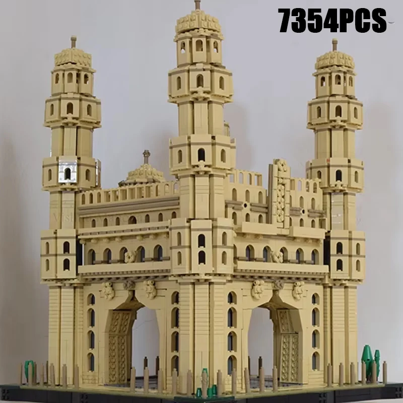 Moc Building Blocks Classic Architectural Model Monument Technical Bricks DIY Assembly Construction Toys For Kids Holiday Gifts