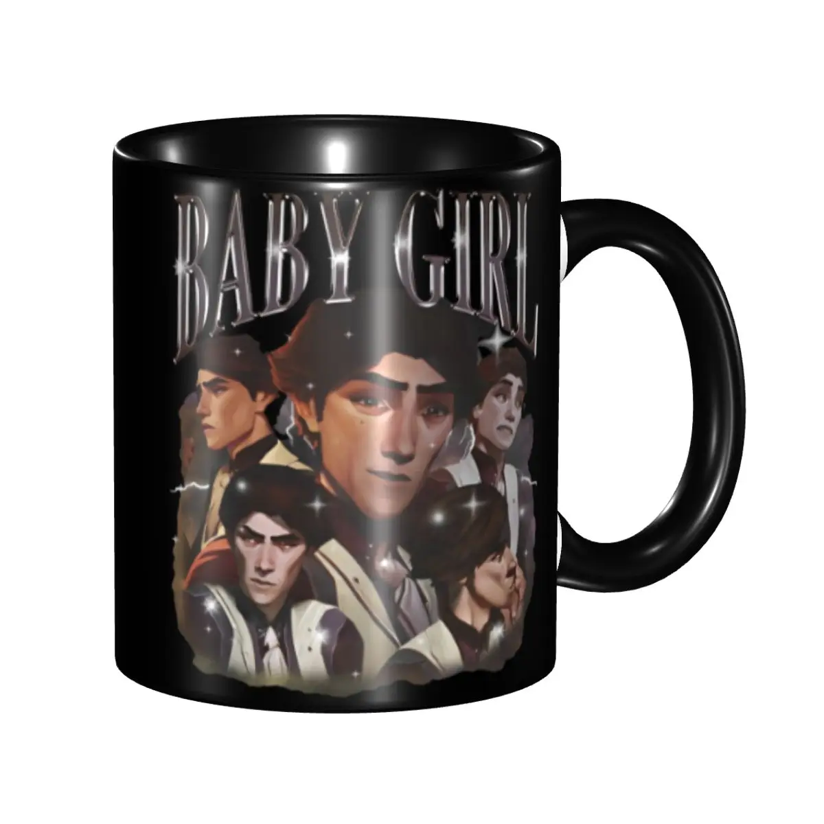 New Arrival Arcane Viktor Arcane Baby Girl Game Merch Mugs Fun Coffee Cup