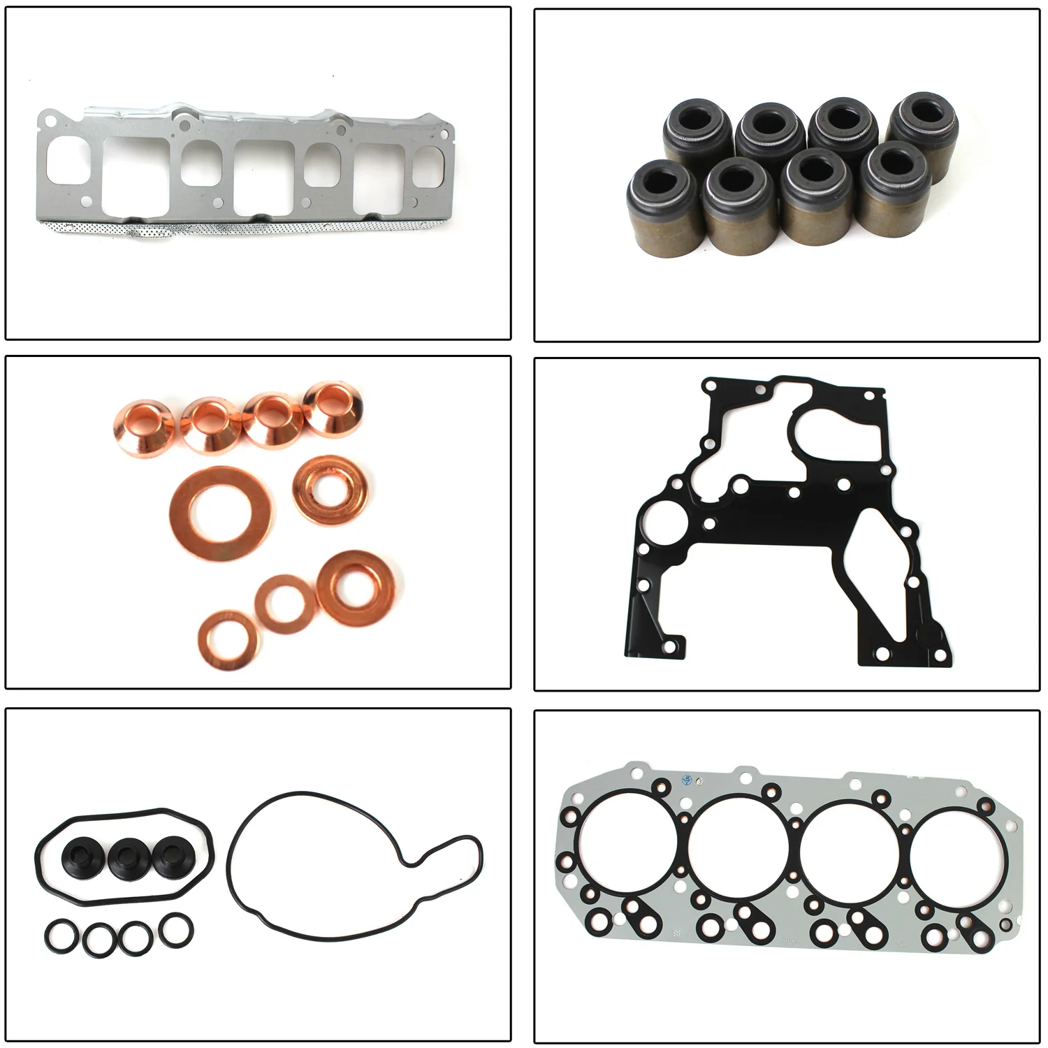 4JB1 4JB1T 2.8L Engine Overhaul Gasket Kit For Isuzu NKR NHR Truck DH55 DX60 SK60 SK70 Fit Bobcat 853 1213 960 2060 Loader