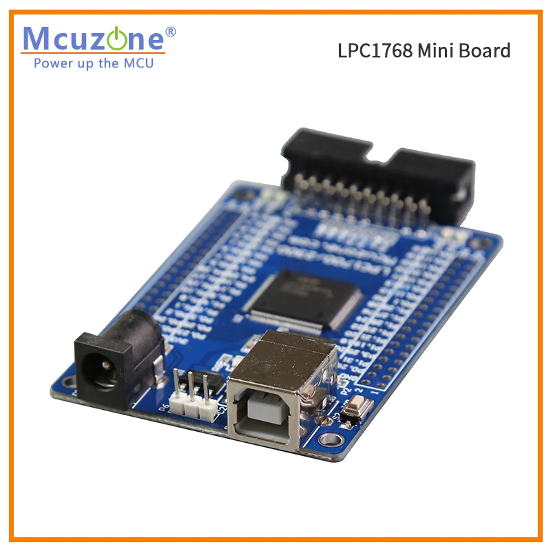 LPC1768 Mini Bord 100MHz Cortex-M3, USB, EMAC, UART, SPI, I2C, ADC, DAC, SD NXP GPIO KANN