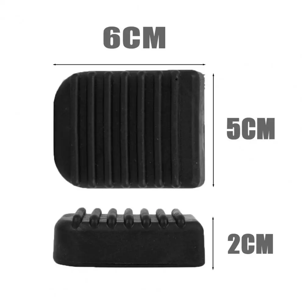 1/2/4Pcs 6cm Motorcycle Side Plate Kickstand Pad Non-Slip Fit Easy Installation Motorbike Kickstand Pad Foot Support Cover