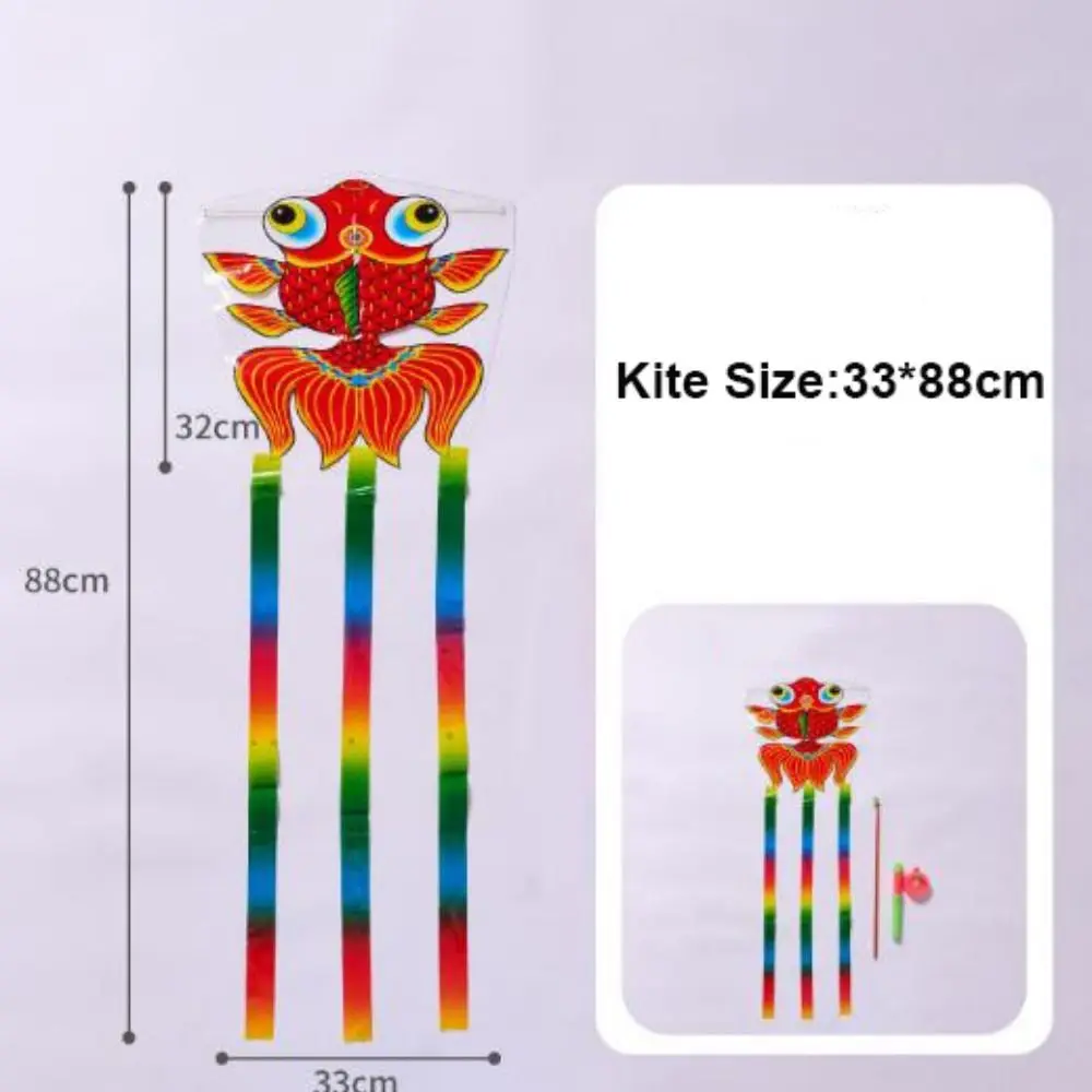 33*88 cm Plastic Eagle Kite Cartoon Gemakkelijk Vliegen Grote Eagle Vliegers met Staarten Ouder-Unisex Interactief Speelgoed Vliegende Vogel Vliegers