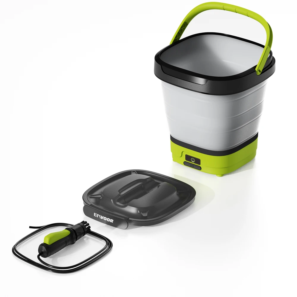 Cordless Folding Bucket For Car Washing, High-pressure Mobile Portable Rechargeable Car Washing Pressure Gun