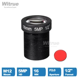 HD 5MP Action Camera Lens 16mm M12 IR Filter 1/2 Inch Long Distance View For EKEN SJCAM Xiaomi Yi Gopro Hero Sport Cameras